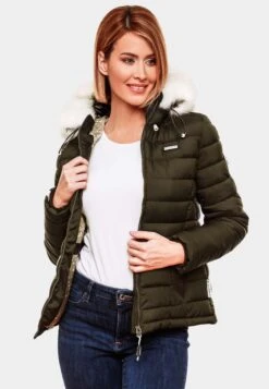 Marikoo Winterjas - Olive 9 Marikoo Winterjas - Olive -Marikoo Verkoopwinkel fc30945f08964229b87beae17bea699f