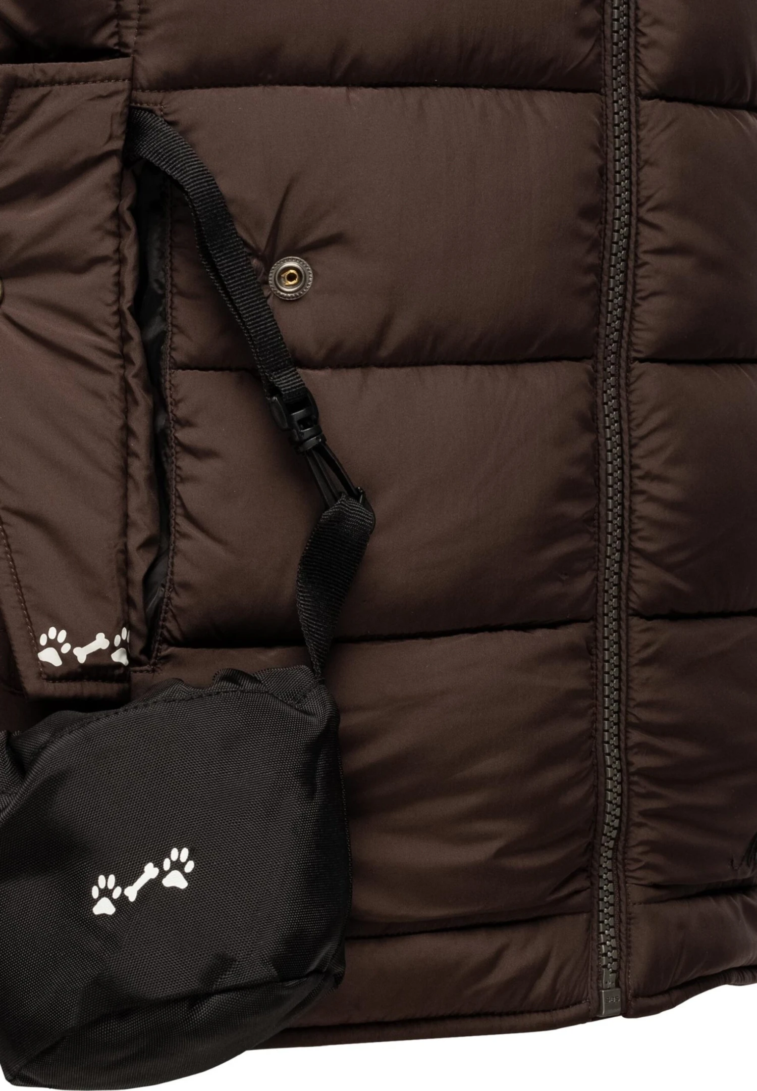Marikoo Taisaa - Bodywarmer - Dark Choco 7 Marikoo Taisaa - Bodywarmer - Dark Choco - Afbeelding 7