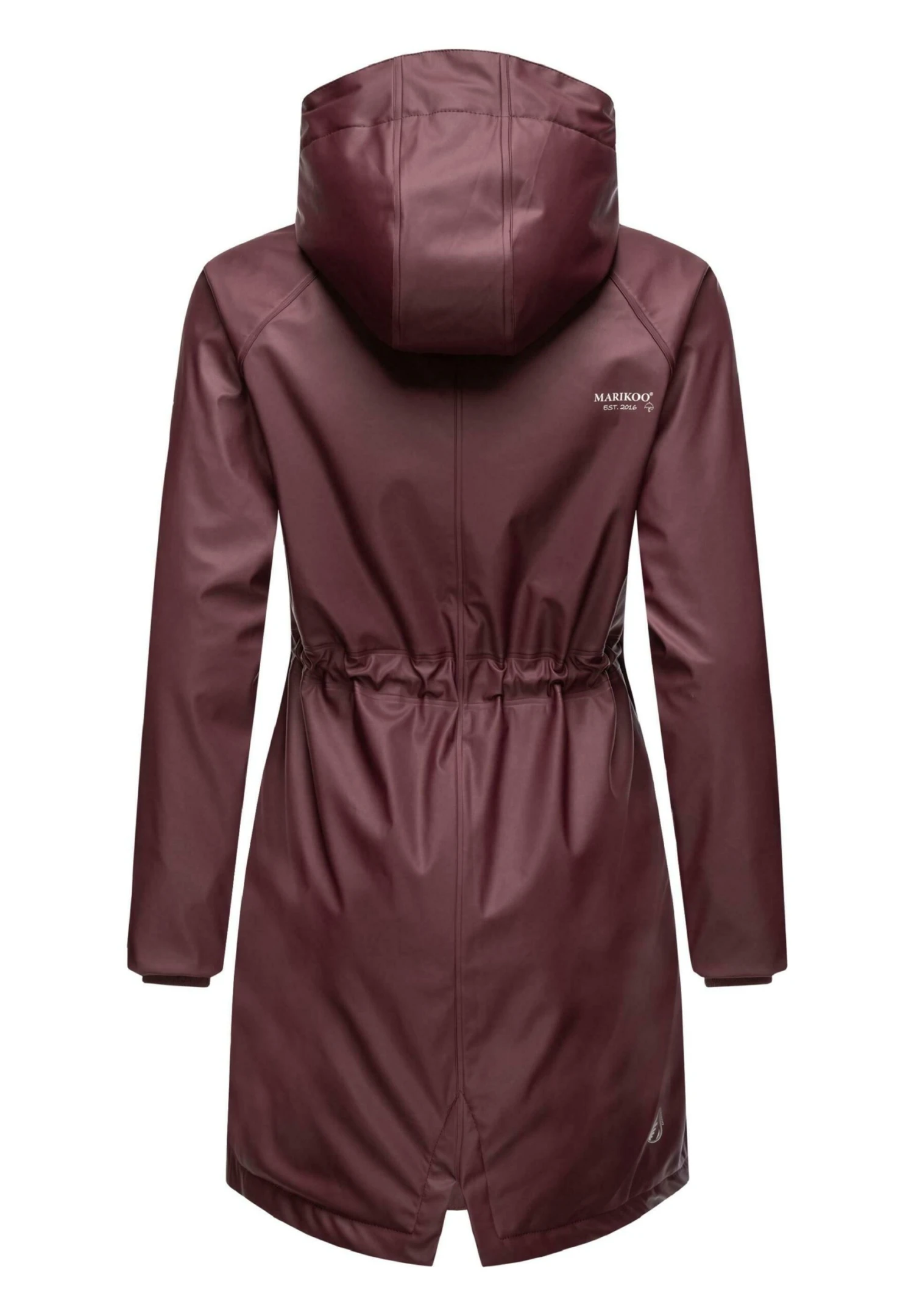 Marikoo Dancing Umbrella - Regenjas - Dark Red Melange 2 Marikoo Dancing Umbrella - Regenjas - Dark Red Melange - Afbeelding 2